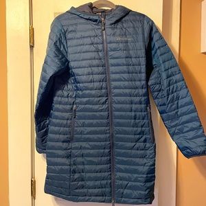 Eddie Bauer Feather Down Jacket Coat Medium